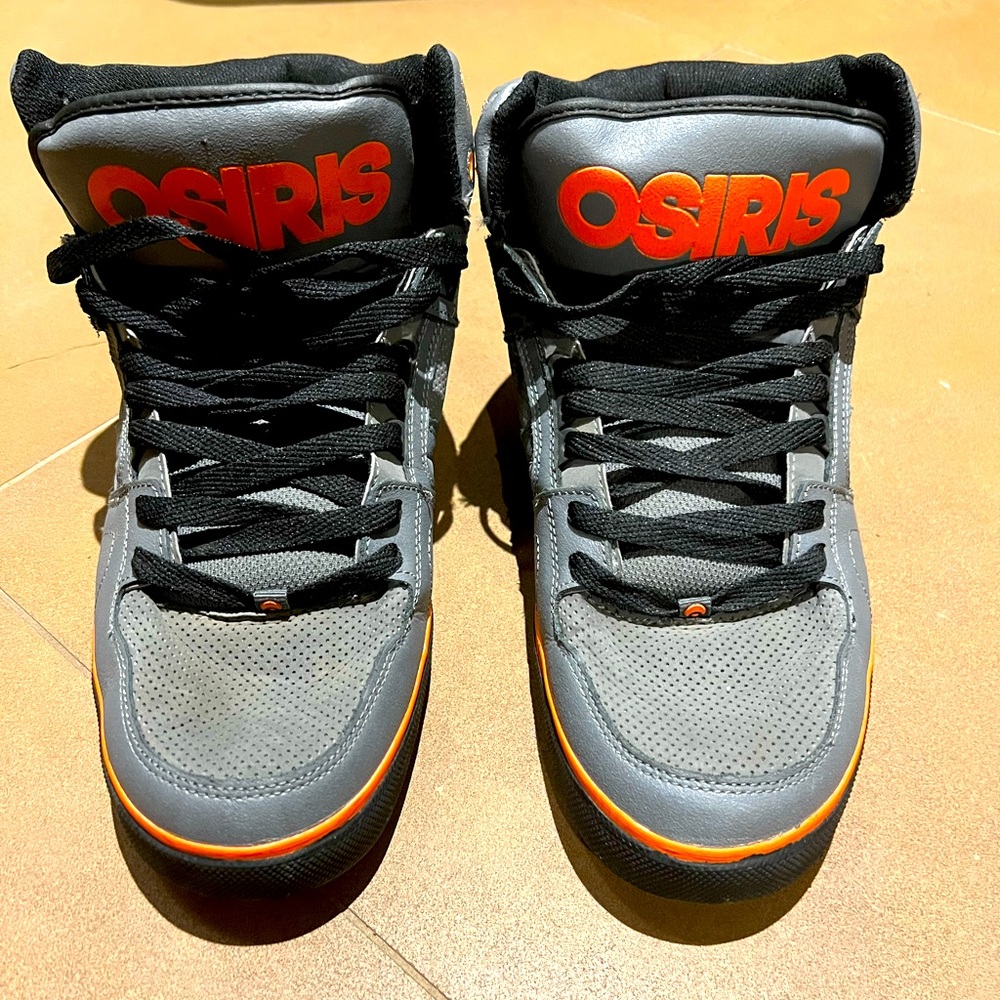 Rare Osiris NYC83 VULC (Bronx Style) in Orange/Gray/ Fat tongues
